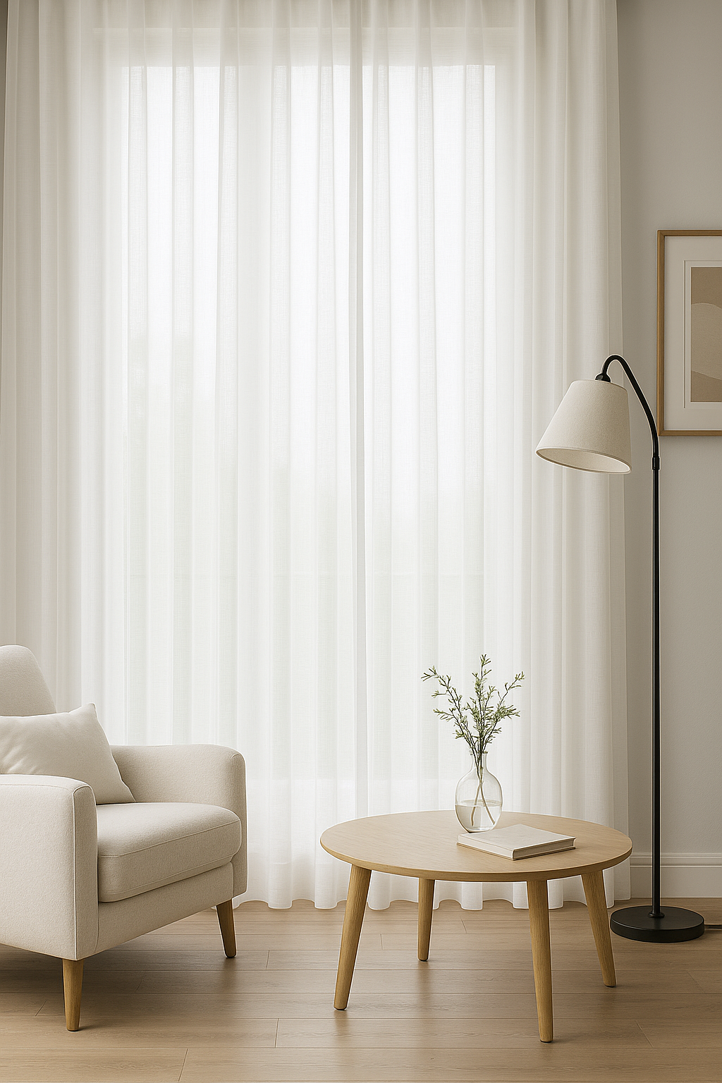 Rideaux Type Voilages - Salon