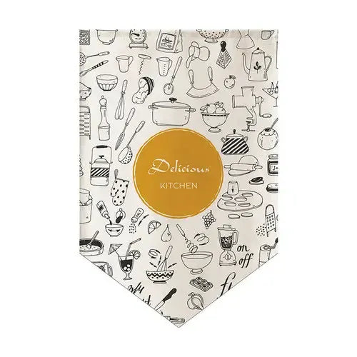 05 / W30xH50cm Rideau Court Nordique à Triangles – Demi Rideau Style Noren pour Cuisine, Chambre, Café ou Boutique