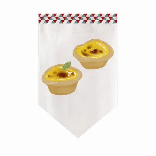 07 / W50xH80cm Noren Moderne – Rideau Court de Cuisine, Motif Triangle Nordique, Déco Restaurant