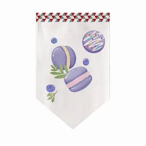 08 / W50xH80cm Noren Moderne – Rideau Court de Cuisine, Motif Triangle Nordique, Déco Restaurant