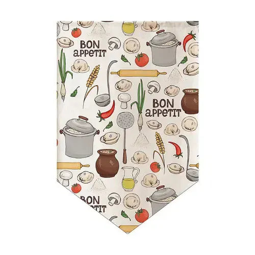 08 / W50xH80cm Rideau Court Nordique à Triangles – Demi Rideau Style Noren pour Cuisine, Chambre, Café ou Boutique