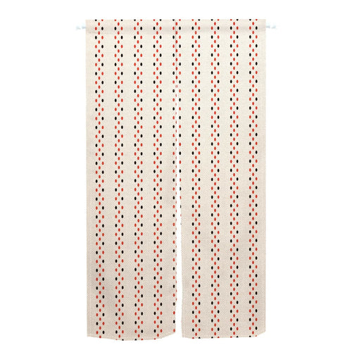 11 / 85x150cm Noren Japonais à Rayures Colorées – Rideau de Porte Vertical, Tissu Lin, Séparation Entrée Chambre Cuisine