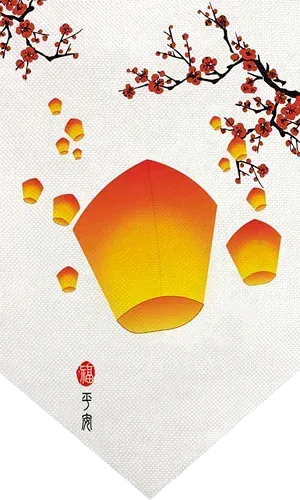 11 / W50xH80cm Rideau Court Style Chinois – Noren de Cuisine, Demi-Tenture pour Porte ou Restaurant Izakaya