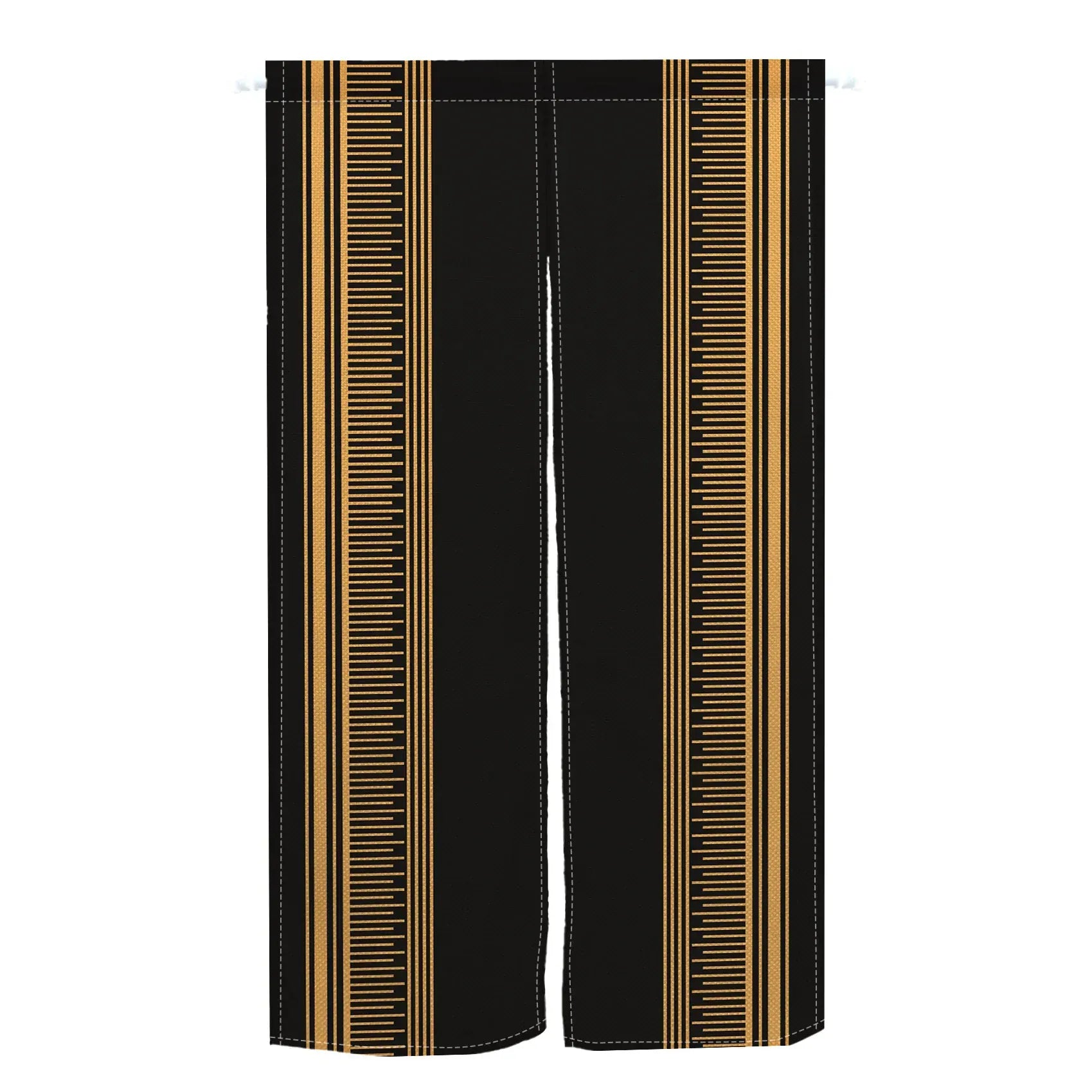 13 / 120x200cm Noren Japonais à Rayures Colorées – Rideau de Porte Vertical, Tissu Lin, Séparation Entrée Chambre Cuisine