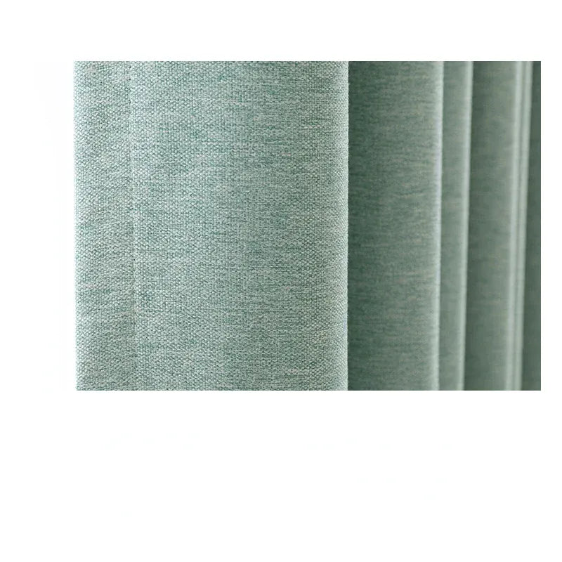 4 / W200xH270CM 1Piece / GROMMET TOP(rings) Drapés Isolants Thermiques et Anti-Bruit – Rideaux Occultants pour Bureau ou Séjour