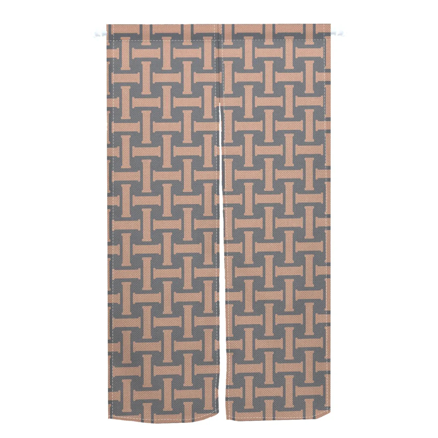 5 / 65x90cm Noren Japonais à Rayures Colorées – Rideau de Porte Vertical, Tissu Lin, Séparation Entrée Chambre Cuisine