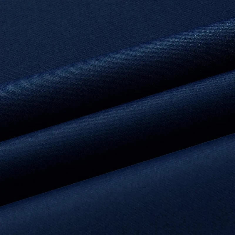 Blue / W100cm x H250cm / Tape For Hooks Rideaux Occultants Modernes – Salon & Chambre, Tissus Haut de Gamme