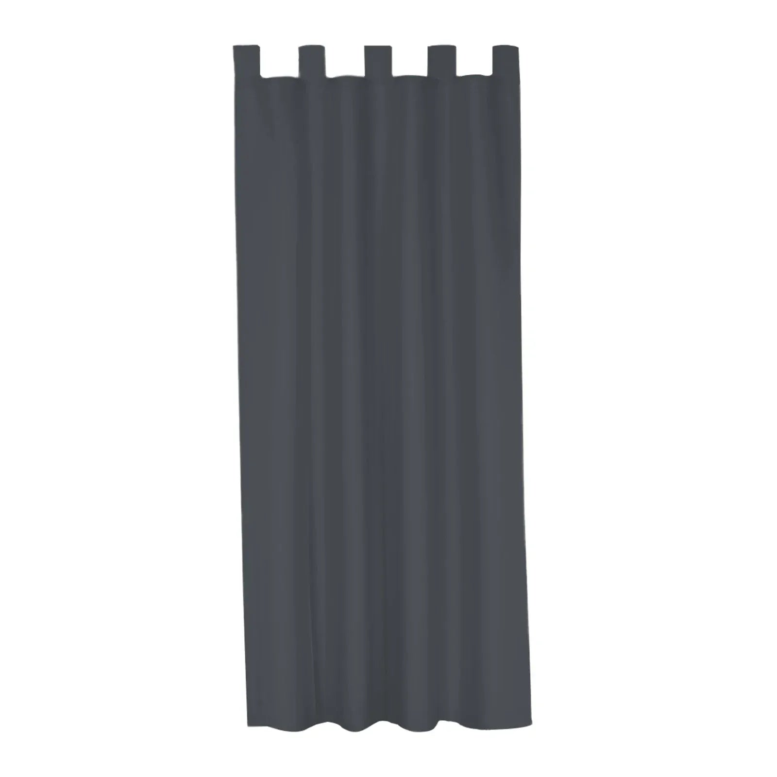 Dark Gray / 132x274cm Rideaux Extérieurs Imperméables – Occultants & Anti-Vent avec Passe-Rideau, Pour Patio, Pergola, Porche ou Gazebo