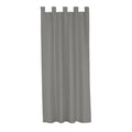 Light Gray / 132x244cm Rideaux Extérieurs Imperméables – Occultants & Anti-Vent avec Passe-Rideau, Pour Patio, Pergola, Porche ou Gazebo