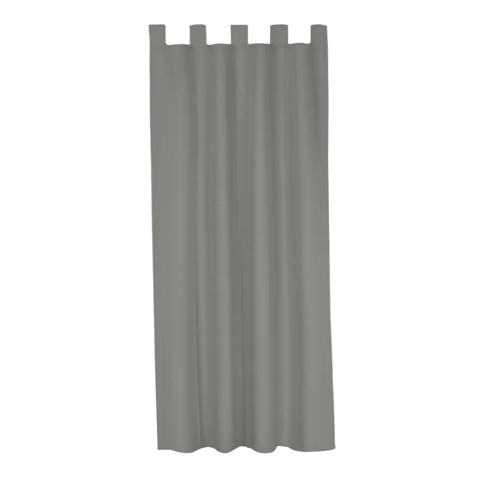 Light Gray / 132x244cm Rideaux Extérieurs Imperméables – Occultants & Anti-Vent avec Passe-Rideau, Pour Patio, Pergola, Porche ou Gazebo