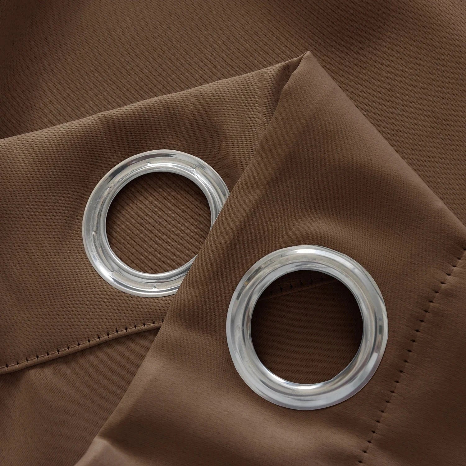 Lot de 2 Rideaux Extérieurs Imperméables – Œillets Métalliques, Occultants pour Pergola, Patio, Gazebo ou Porche