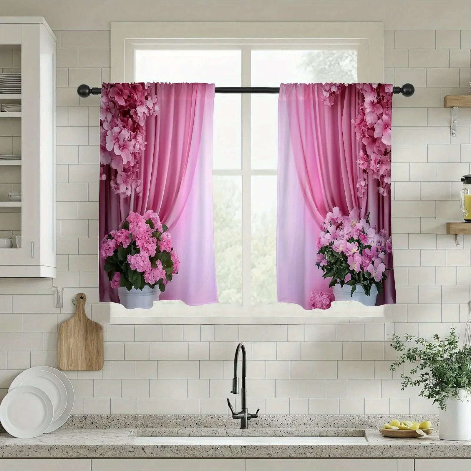 LY75 / 24Wx59L(60x150CM)x2 Ensemble de 2 Rideaux Décoratifs – Imprimés Indien Orné pour Chambre et Salon