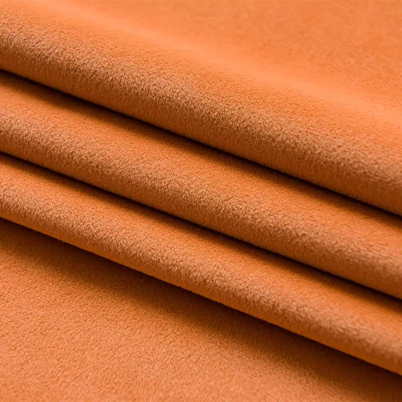 Orange / 1 piece W250xH310cm / Pull pleated tape Rideaux 310 cm Occultants Velours Sur Mesure – Isolation Thermique & Phonique Salon, Chambre