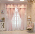 Powder / W100cmxH250cm  1PC / Grommet Top Rideaux Princesse Crème Double Épaisseur – Occultants, Isolants Thermiques, Chambre Fille ou Salon