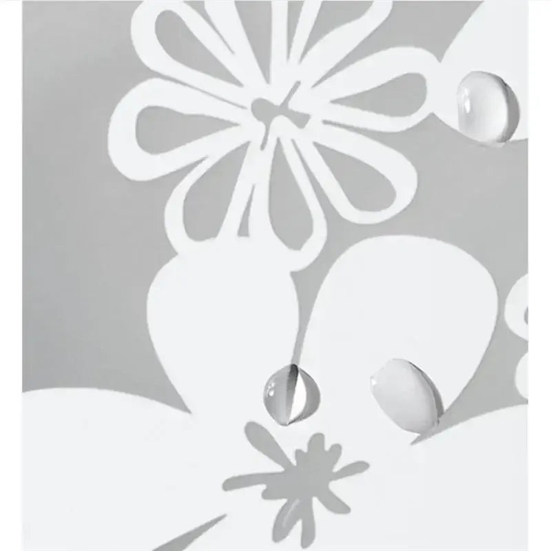 Rideau de Douche Translucide Anti-Moisissure – Motif Grille Moderne en PEVA Étanche Multi-Couleurs