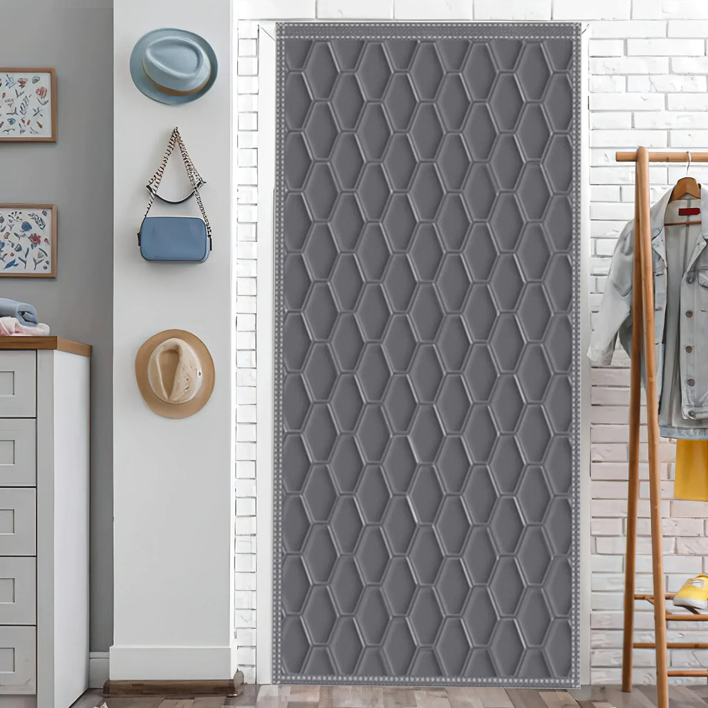 Rideau de Porte Hiver Thermique – Anti-Froid, Anti-Bruit, Isolation et Intimité pour Maison