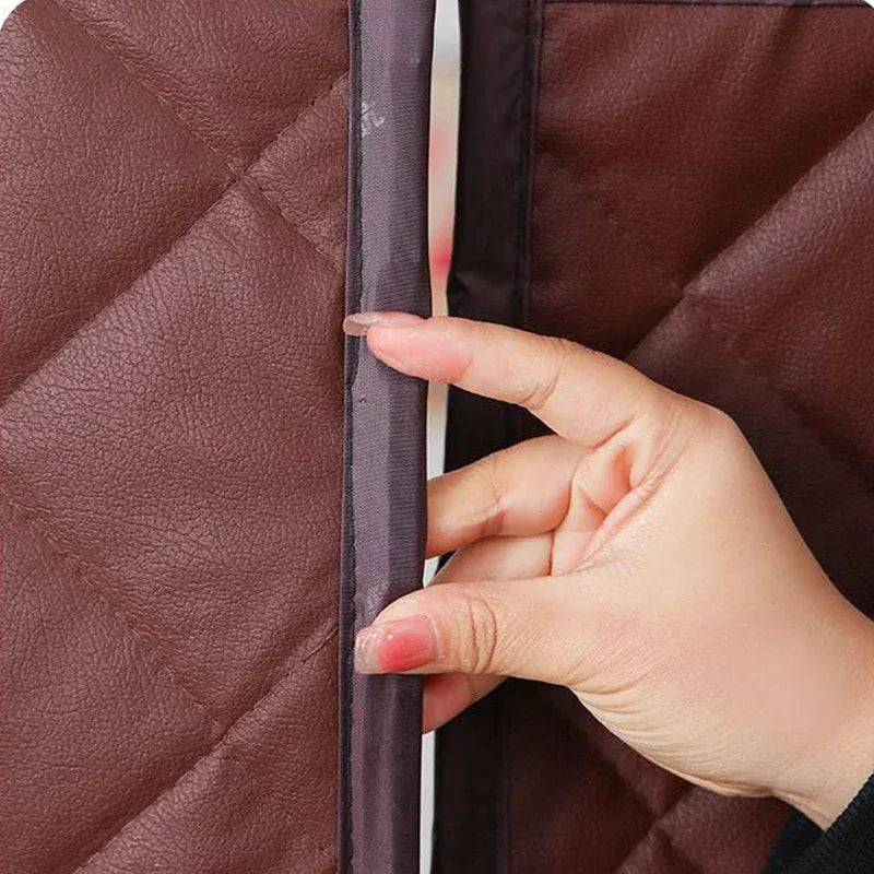 Rideau de Porte Thermique Épais – Anti-Froid & Coupe-Vent, Tissu Oxford, Isolation Hiver Automne