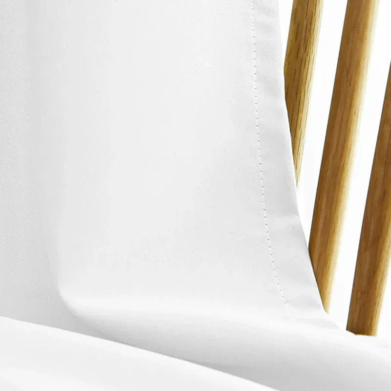 Rideaux Courts Modernes – Salon / Chambre / Cuisine, Uni, Semi-Occultants 70%, Prêts à Poser