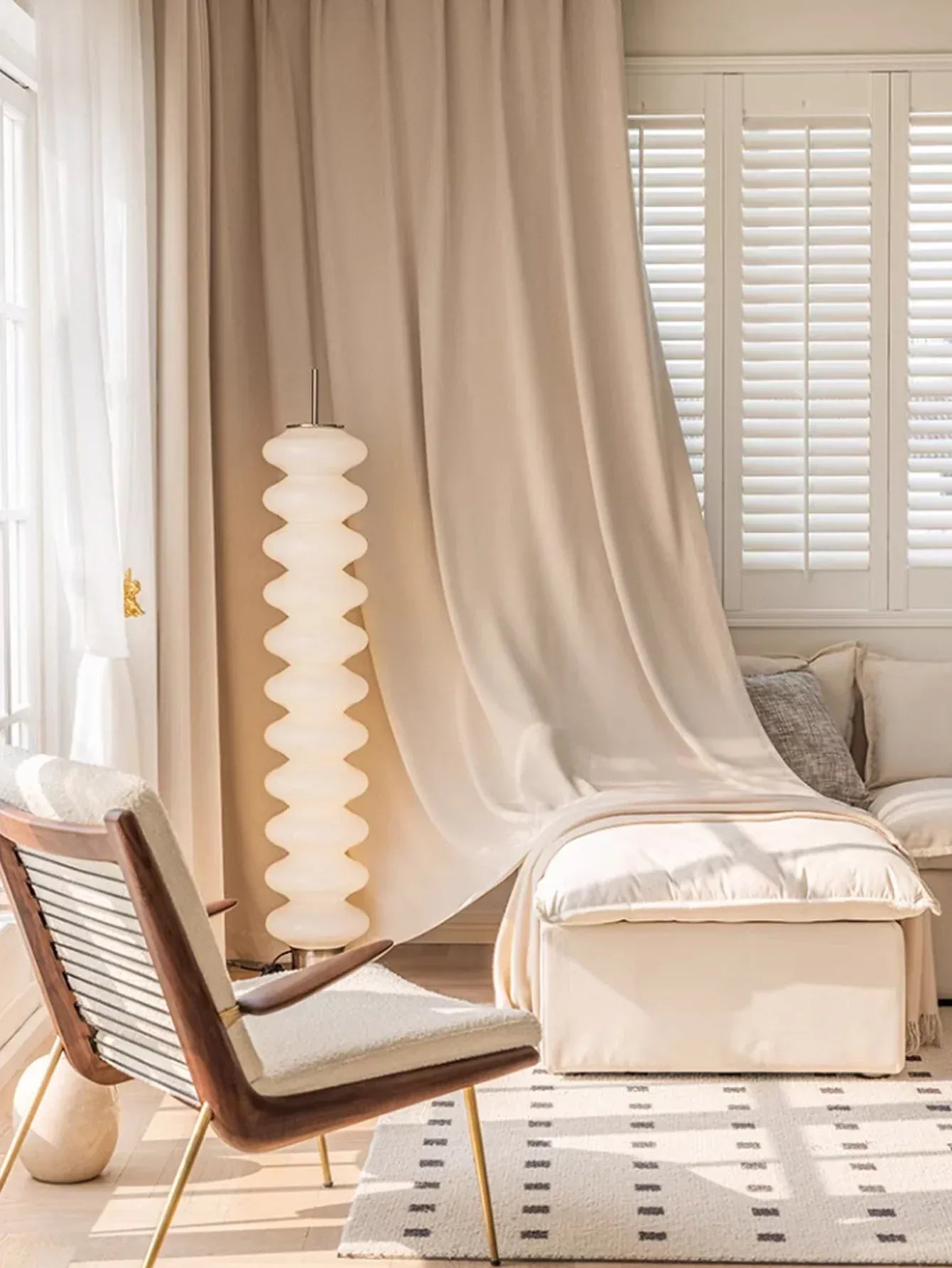 Rideaux Élégants Salon – Occultants Texturés, Protection Thermique et Intimité