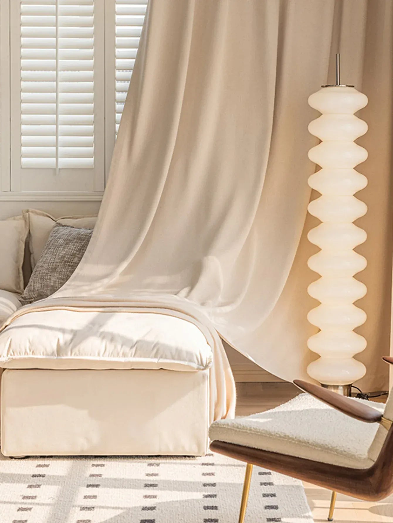 Rideaux Élégants Salon – Occultants Texturés, Protection Thermique et Intimité