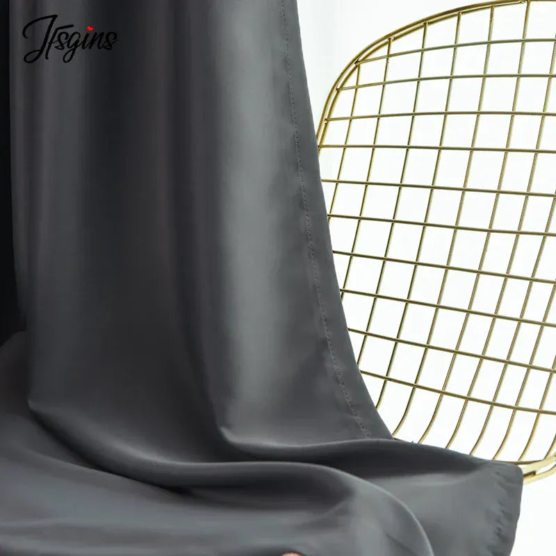 Rideaux Élégants Salon & Séjour – Occultants Épais, Protection Contre Chaleur et Lumière