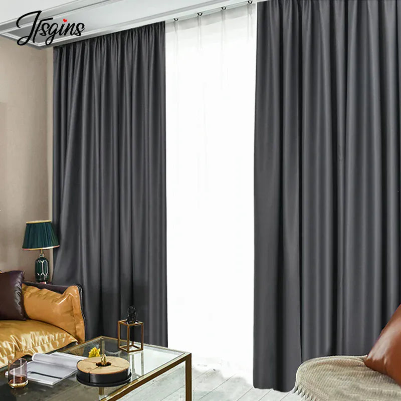 Rideaux Élégants Salon & Séjour – Occultants Épais, Protection Contre Chaleur et Lumière