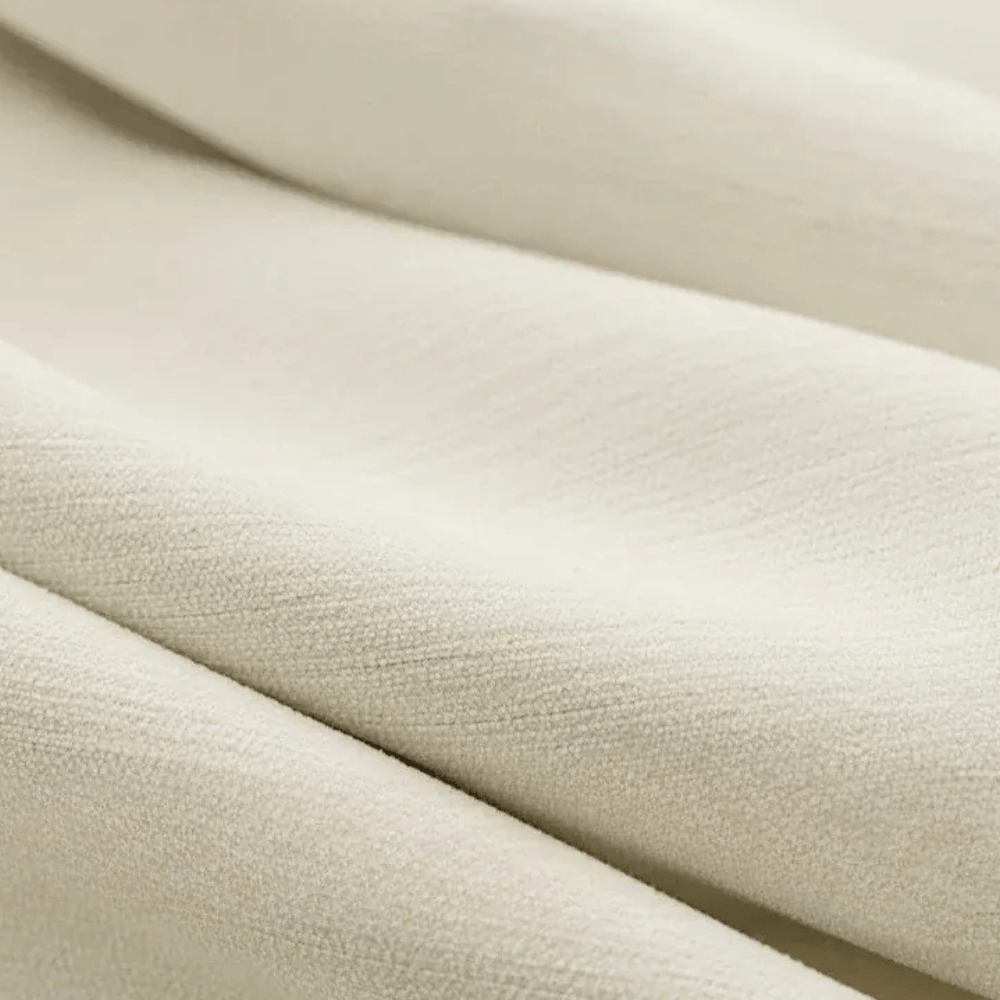 Rideaux en Velours Crème – Chenille Française, Occultants Sur Mesure pour Salon, Salle à Manger ou Chambre