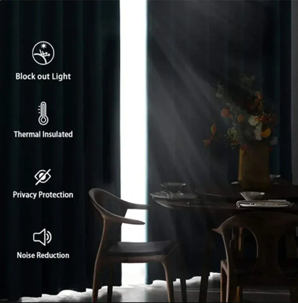 Rideaux Enfant Occultants – Motifs Baleine, Licorne, Espace & Éléphant, Décoration Chambre Garçon / Fille