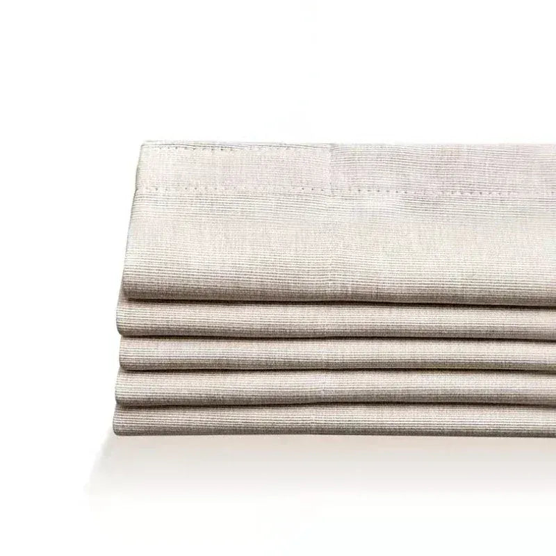 Rideaux Épais Crème Effet Lin – Occultants, Salon & Chambre, Finition Sur Mesure