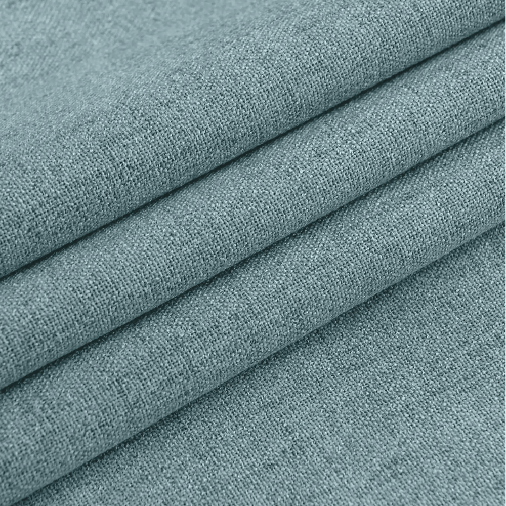 Rideaux Occultants 100% Sur Mesure – Hauteur 310 cm, Tissu Effet Lin Uni pour Salon & Salle à manger