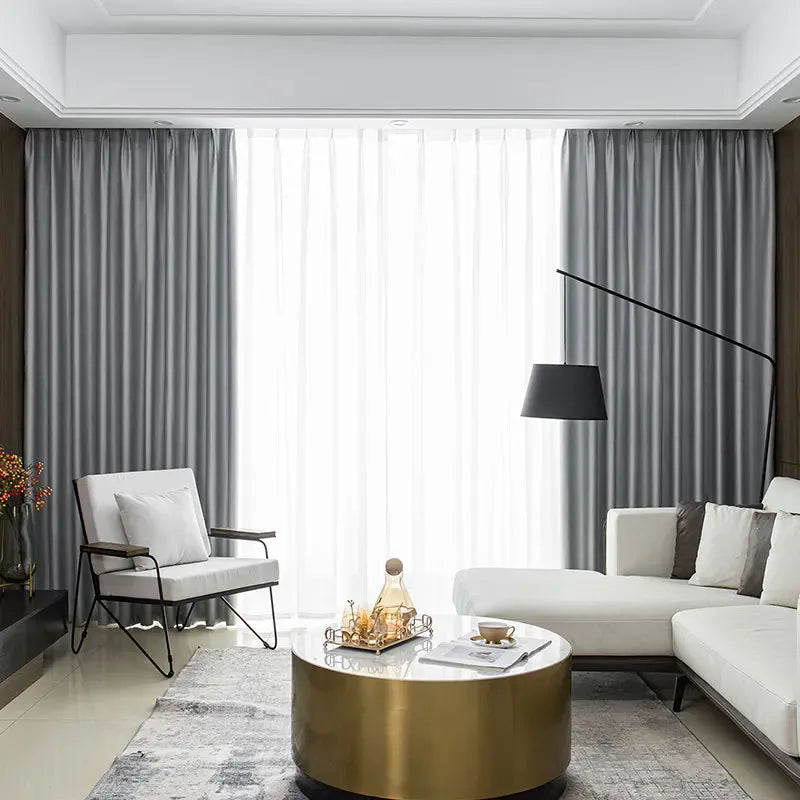 Rideaux Occultants 75–90% Sur Mesure – Hauteur 310 cm, Tissu Uni Effet Lin Beige, Réducteur de Bruit pour Salon & Chambre