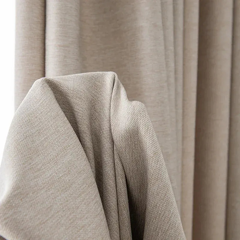 Rideaux Occultants 80–90% Insonorisés – Épais et Élégants pour Salon, Chambre ou Baie Vitrée