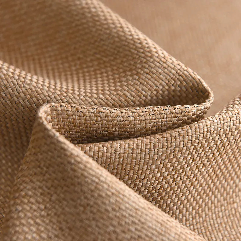 Rideaux Sur Mesure 350 cm – Faux Lin Épais, Occultation 80‑90 %, Salon & Chambre