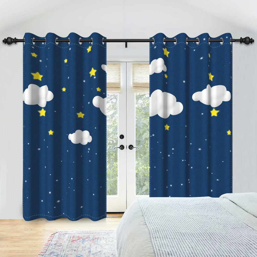 Rideaux Thème Animalier pour Enfants – Motifs Ludiques, Blackout, Fenêtre Chambre