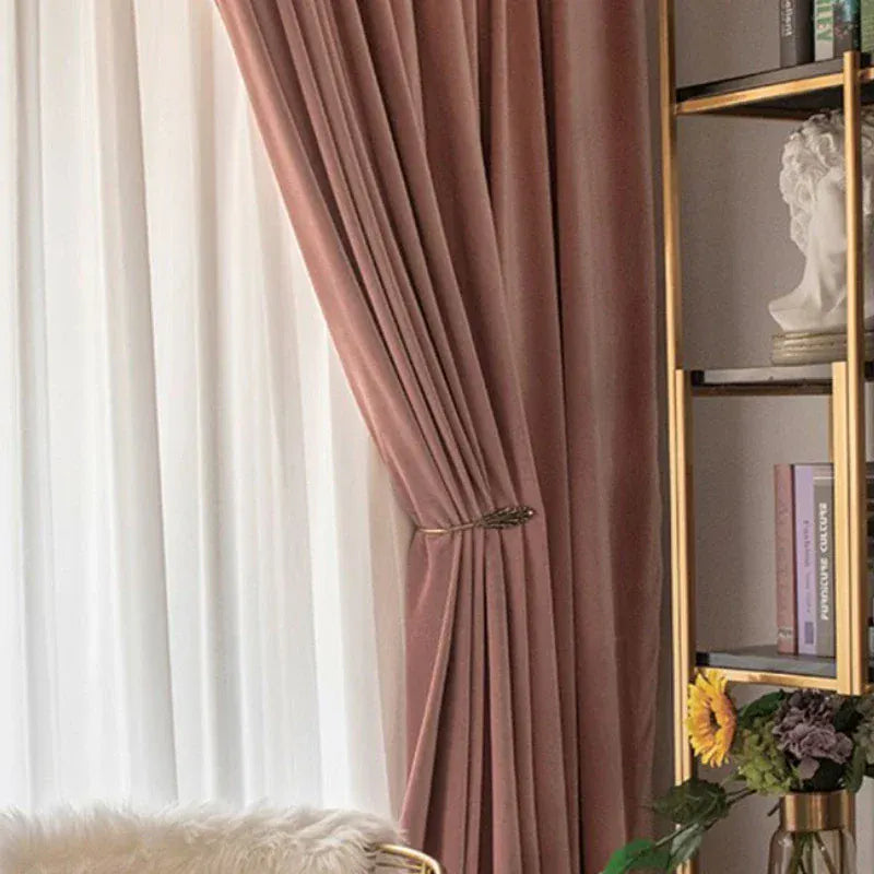 Rideaux Thermiques Occultants – Drapés Isolants Contre Froid et Chaleur pour Salon et Séjour