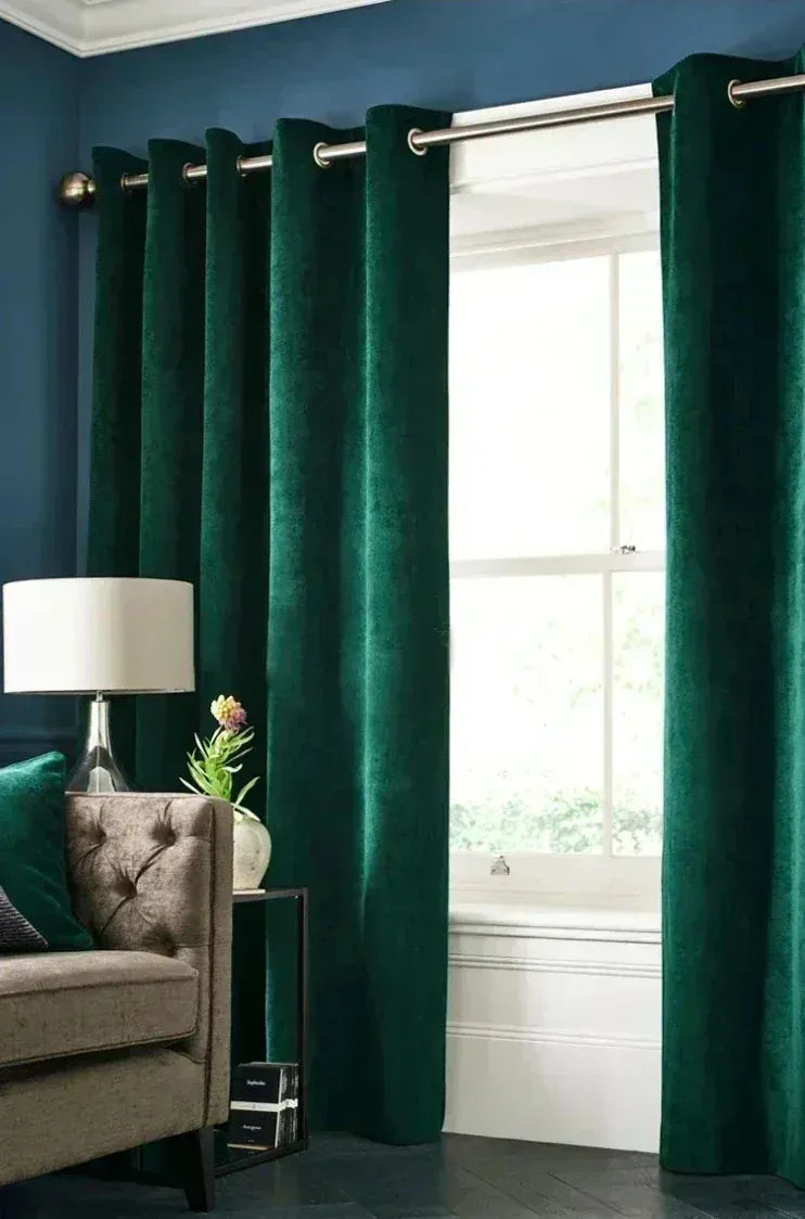 Rideaux Thermiques Velours – Style Palais Occultant pour Salon et Séjour