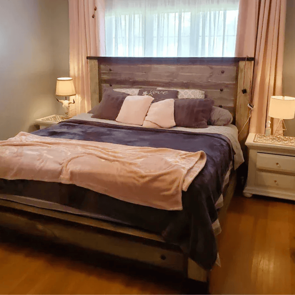 Tenture Contemporaine pour Pièce de Vie – Rideaux Thermiques Longs Rose pour Fenêtres et Portes