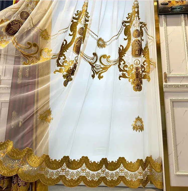 Tenture Palais Élégante – Drapés Velours Rouge Occultants et Isolants pour Pièce de Vie Haut de Gamme