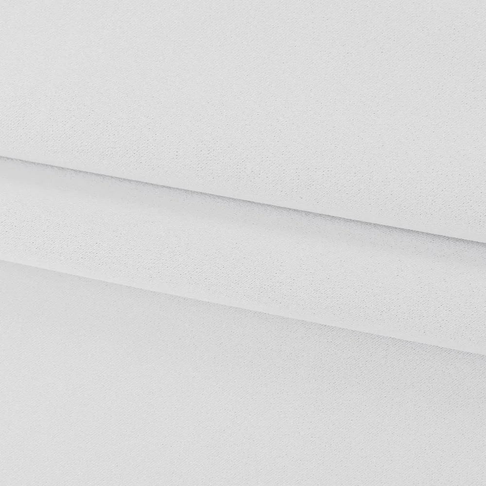 White / 1pc 30x70 Inch Rideau à Nouer pour Porte – Isolation Thermique, Intimité, Salon, Salle de Classe ou Fenêtre